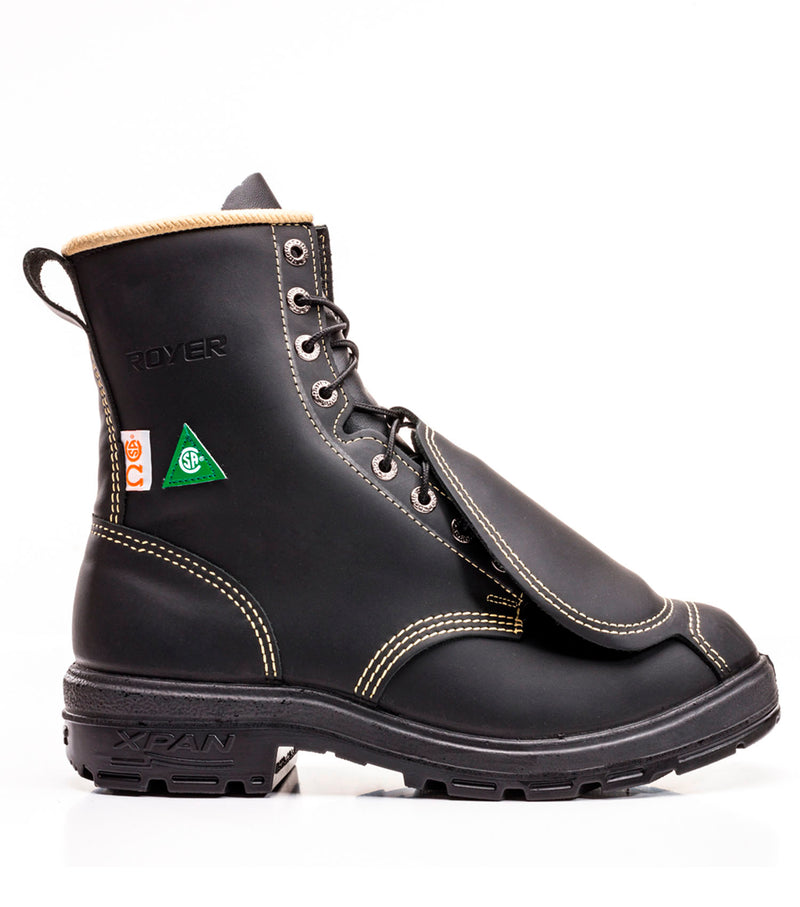 Bottes de travail 8" 2033XP en cuir - Royer