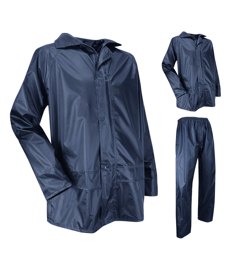 Ensemble de pluie imperméable 2 mcx avec capuche AVERSE - Hugo Strong