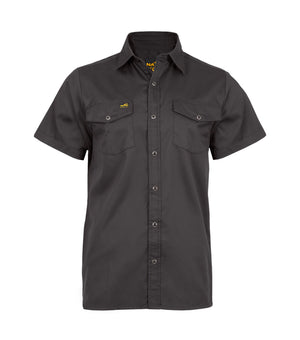 Chemise de travail manche courte  WR300 Noir - Nats