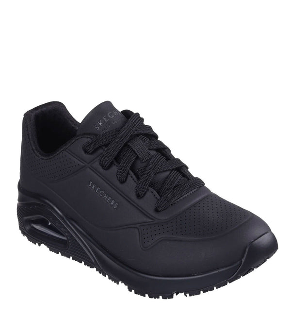 Souliers Relaxed Fit Uno - Femme - Noir - Skechers