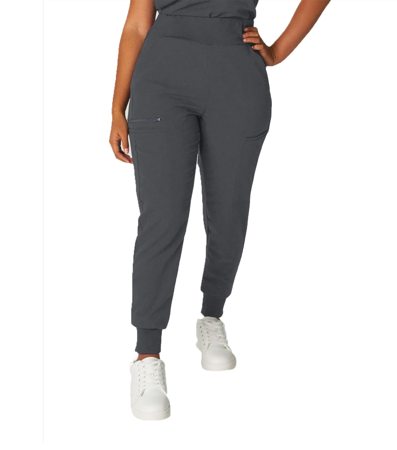 Pantalon de jogging en tricot jersey WB410 Gris Foncé - Whitecross