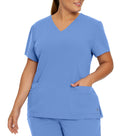Haut d'uniforme Encolure en V à 4 poches 659 Bleu Ciel – Whitecross