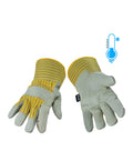 Gants de travail doublés en cuir FC20P - Wipeco
