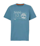 T-shirt Innovation Blueprint pour Homme Bleu - Timberland