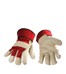 Gants de travail doublés en cuir RFC29 - Wipeco