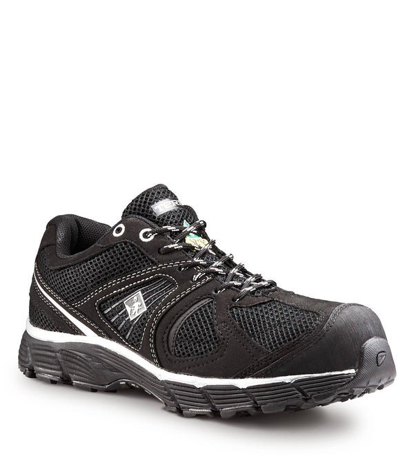 Souliers de travail Pacer 2.0 (Noir/Blanc) sans métal – Terra