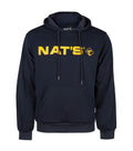 Coton ouaté de travail marine à capuchon avec logo - Nat's