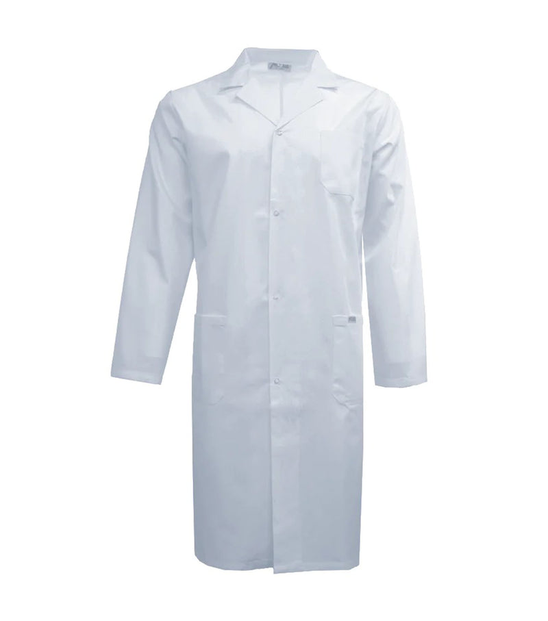 Blouse de laboratoire unisexe à boutons-pression L407 - Mobb