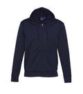 Sweat à capuche entièrement zippé Hype SW308M Marine - Biz Collection
