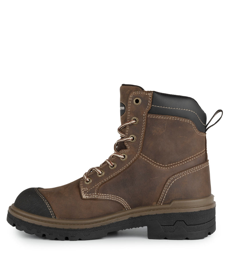 Bottes de travail 8'' FIERCE en cuir pleine fleur, pour femme - Acton