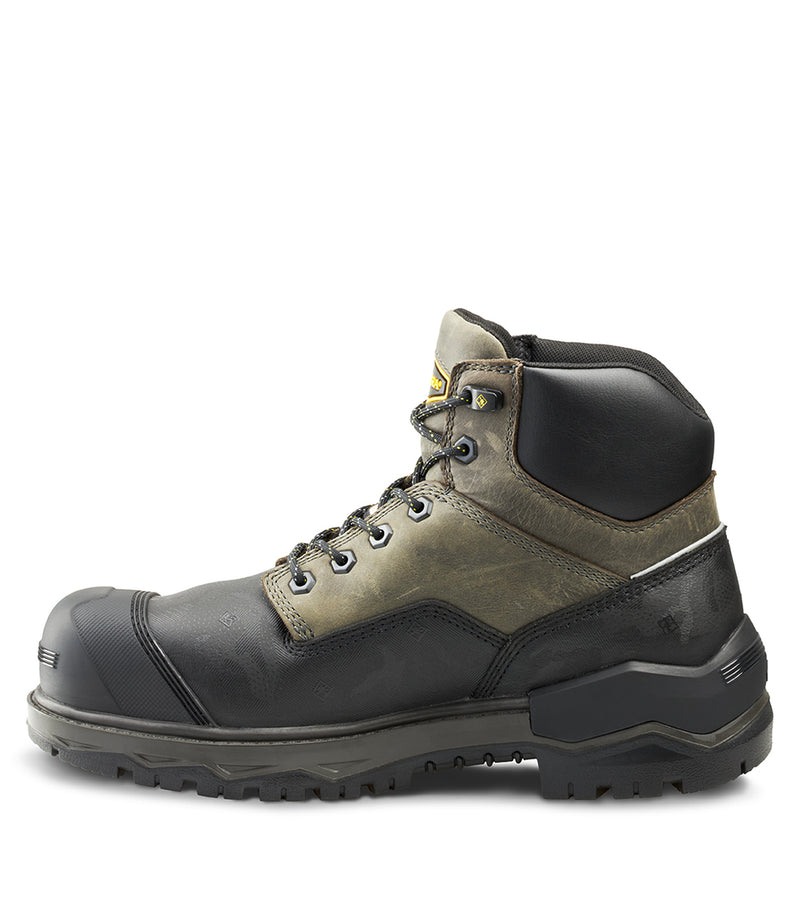 Bottes de travail 6" Gantry (Noir) avec membrane imperméable – Terra