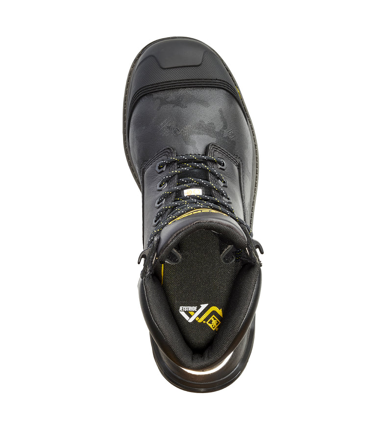 Bottes de travail 6" Gantry (Noir) avec membrane imperméable – Terra