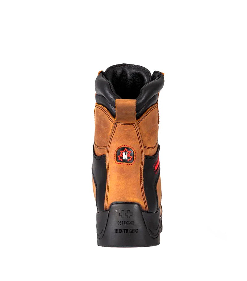 Bottes de travail 8'' Viking en cuir - Hugo Strong