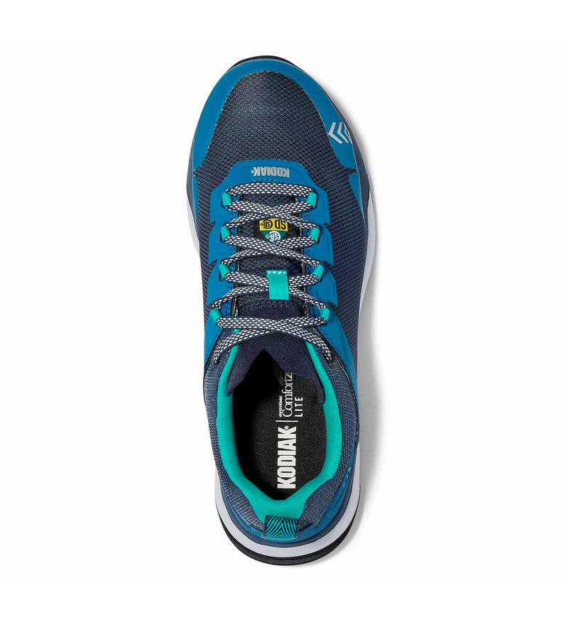 Souliers de travail Quicktrail (Bleu) embout en nanocomposite – Kodiak