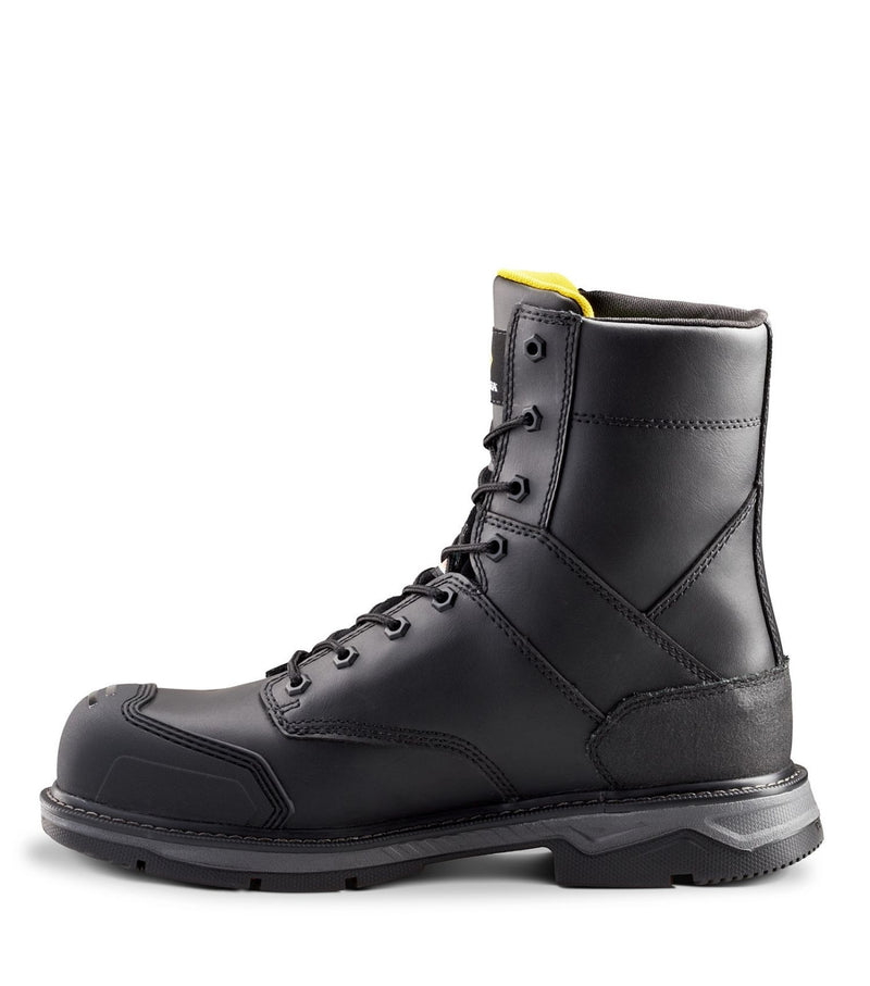 Bottes de travail 8'' Patton en cuir imperméable - Terra