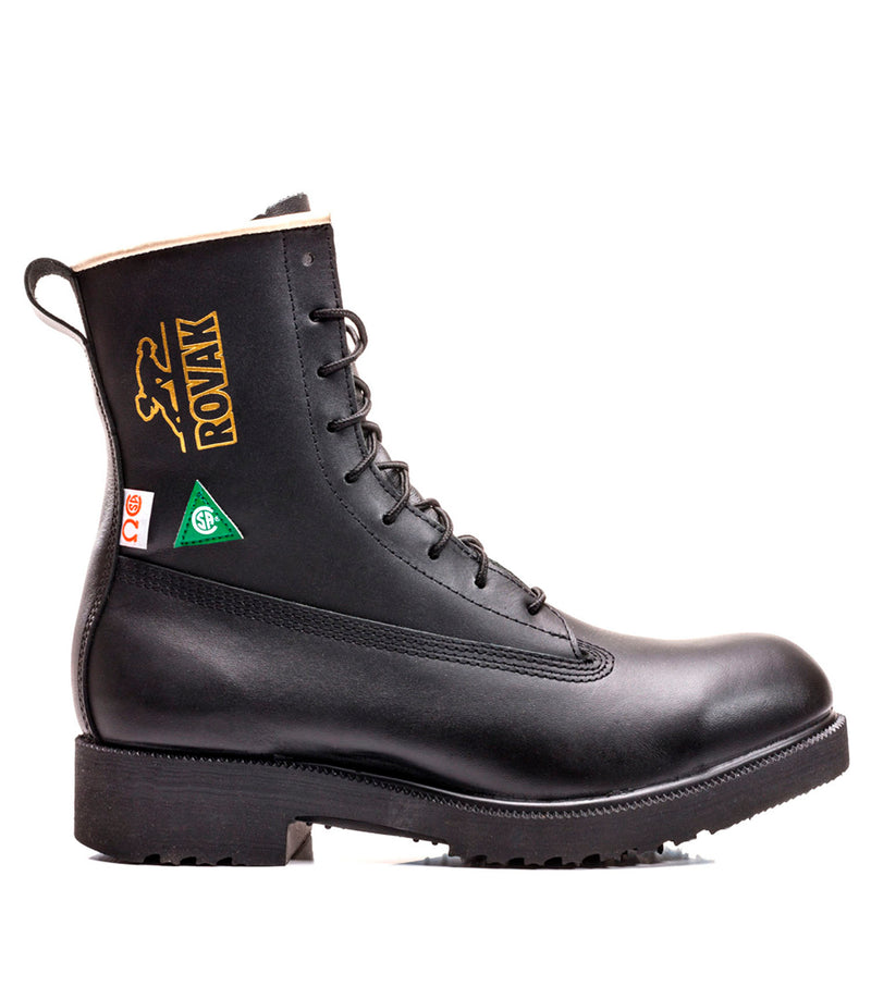 Bottes de travail 10" 40238JV en cuir - Royer