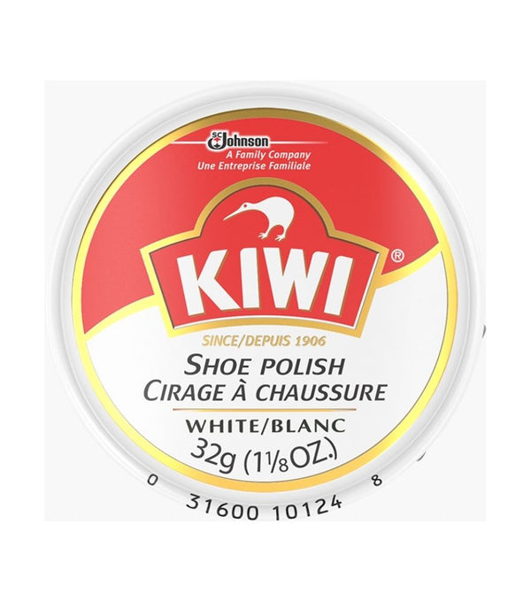 Cirage à chaussure blanc 32g - Kiwi