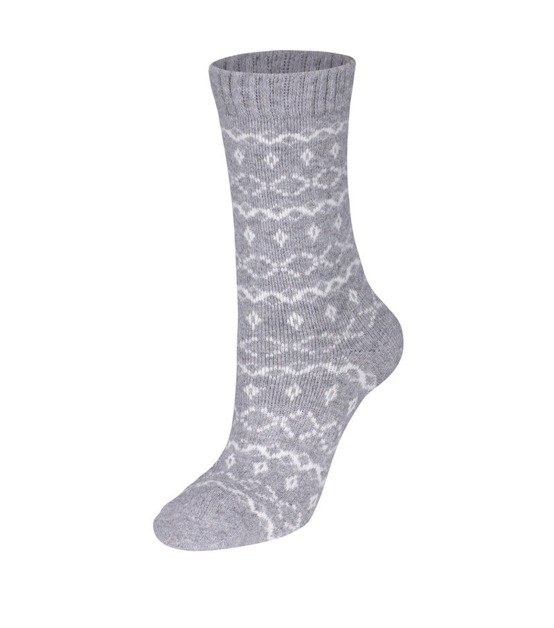 Bas-Tricot laine gris 84-318 - Ganka