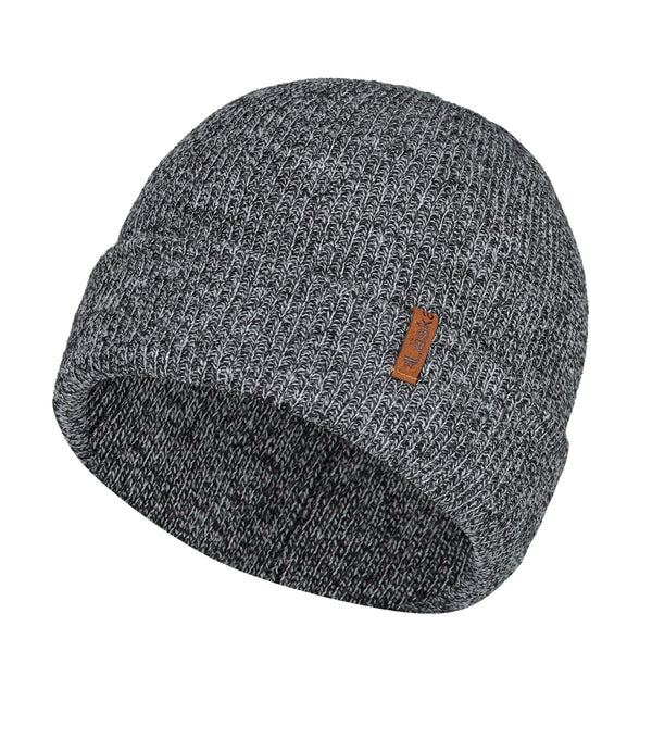 Tuque avec revers gris 77-087 - Ganka