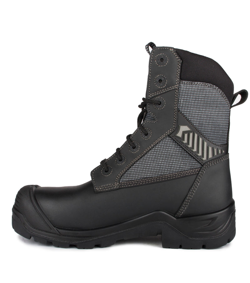 Bottes de travail 8" G2O Large en cuir, unisexe - Acton