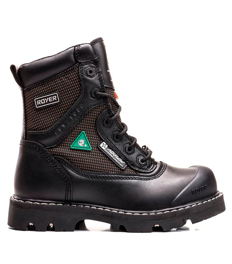 Bottes de travail 8'' 8600FLX avec membrane imperméable - Royer