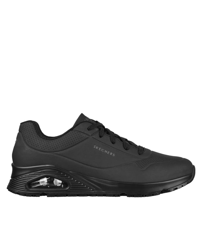 Souliers coupe décontractée Uno - Homme - Noir - Skechers