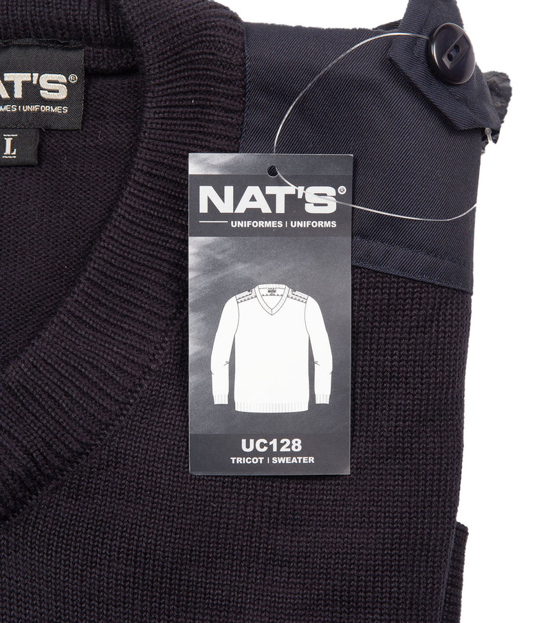 Uniforme militaire bleu/noir à manches longues - Nat's