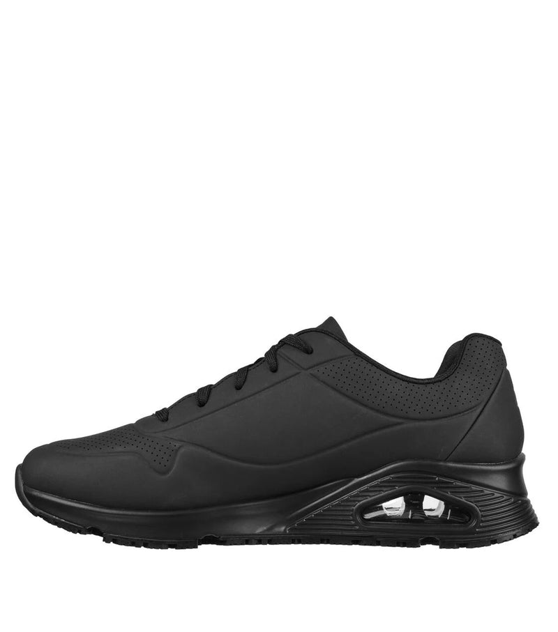 Souliers coupe décontractée Uno - Homme - Noir - Skechers